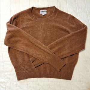 J. Crew Cashmere Cropped Sweater